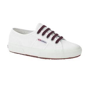 Superga Plain Cotton Shoe Laces / Red Catawba Grape